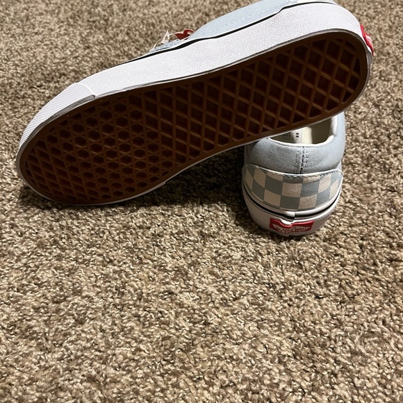 Vans Checkered Slip-On Shoes - Blue - Picture 4 of 4